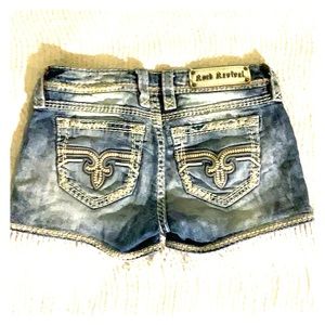 Rock Revival Denim Shorts